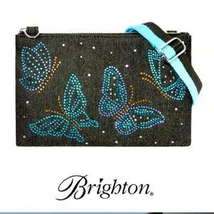 Brighton Butterfly Sparkle Small crossbody bag NWT